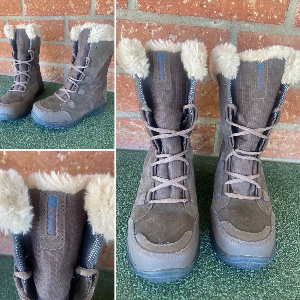 Columbia Ice Maiden II Insulated Waterproof Winter Snow Boots
Size 7